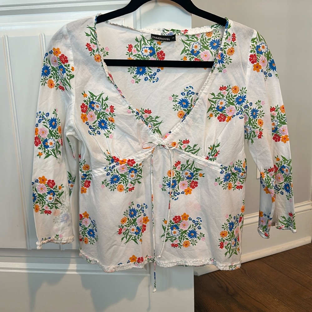 Floral Motif Top